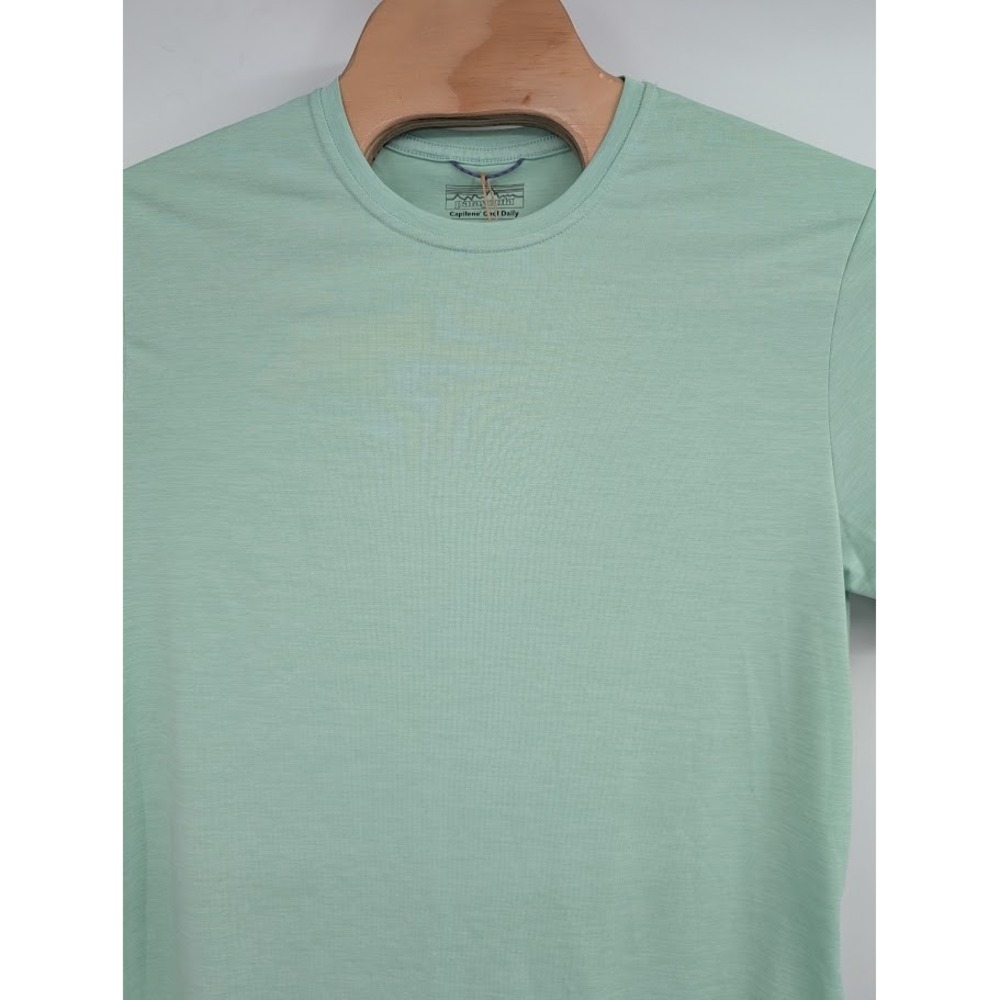 Patagonia  NWT‎ Men's Cap Cool Daily Short Sleeve Shirt Green sz Small